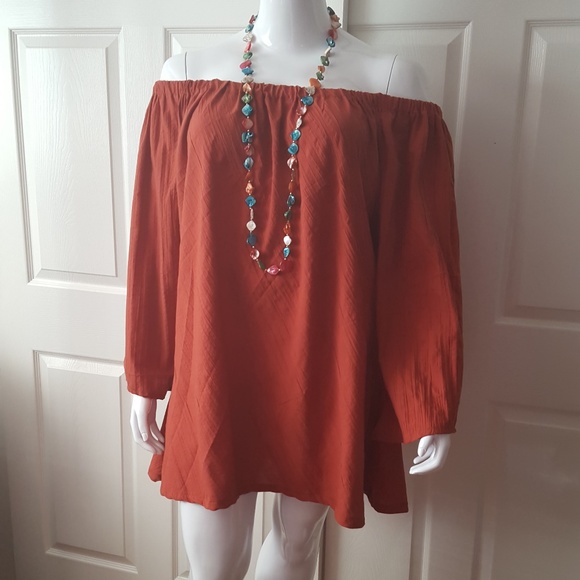 Plus size Peasant dress. Boho. - Picture 3 of 5